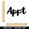 Appointment Appt Abbreviation Rubber Stamp for Stamping Crafting Planners